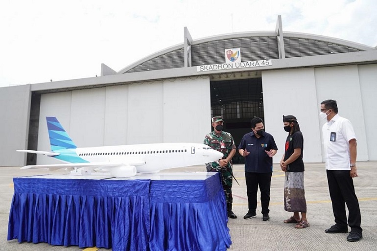 BUMN Dorong Industri Kreatif Melalui Miniatur Pesawat Garuda Indonesia