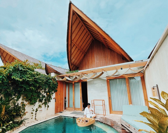 Sini Vie Villa Menjadi Primadona Villa Dengan Iconic Pool di Bali