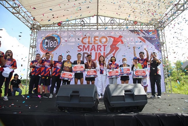 Cleo Smart Run Sukses Kampanyekan Peduli Bumi Melalui #LangkahMurni