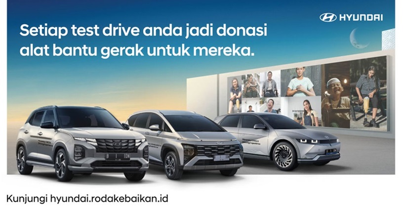 Hyundai Bantu Disabilitas Dengan Kampanyekan #RodaKebaikan