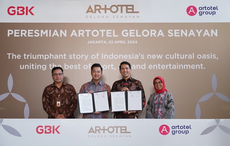 Artotel Group Jalin Kolaborasi  Dengan PPKGBK Hadirkan ARTOTEL Gelora Senayan Jakarta
