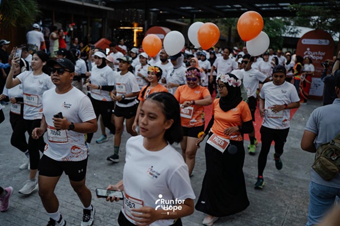 Run For Hope Miliki Rute Pedesaan Sekaligus Aksi Peduli Penyintas Kanker