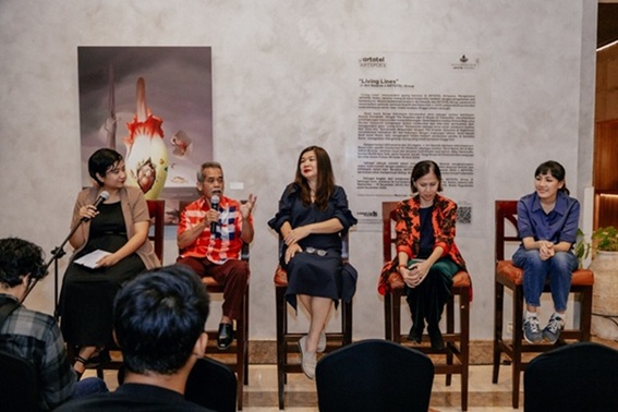 Living Lines Pameran Seni Hadir di Mangkuluhur Artotel Suites Jakarta